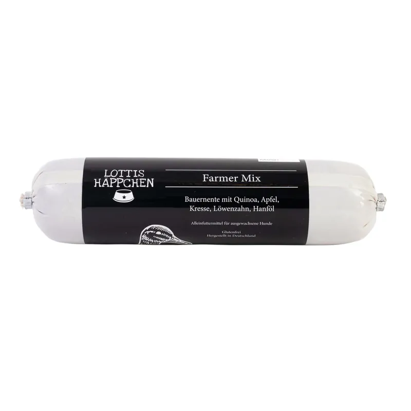 Sparpaket 24 x 400 g Lottis Häppchen Farmer Mix Hunde Nassfutter Sonderaktion